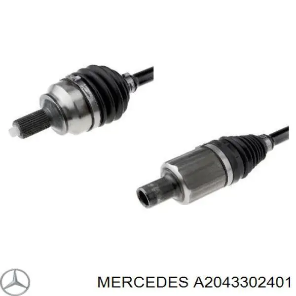 Semieixo (acionador) dianteiro esquerdo Mercedes A2043302001 preço, a partir de 149,95 USD