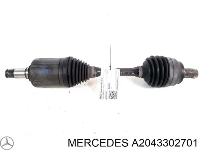 Semieixo (acionador) dianteiro direito Mercedes A2043302701 preço, a partir de 106,86 USD