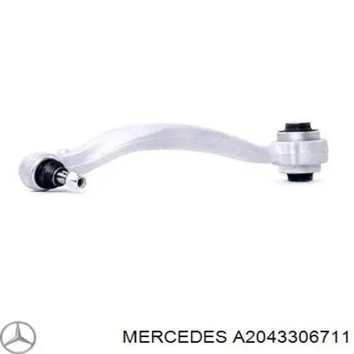 A2043306711 Mercedes Braço oscilante inferior esquerdo de suspensão dianteira
