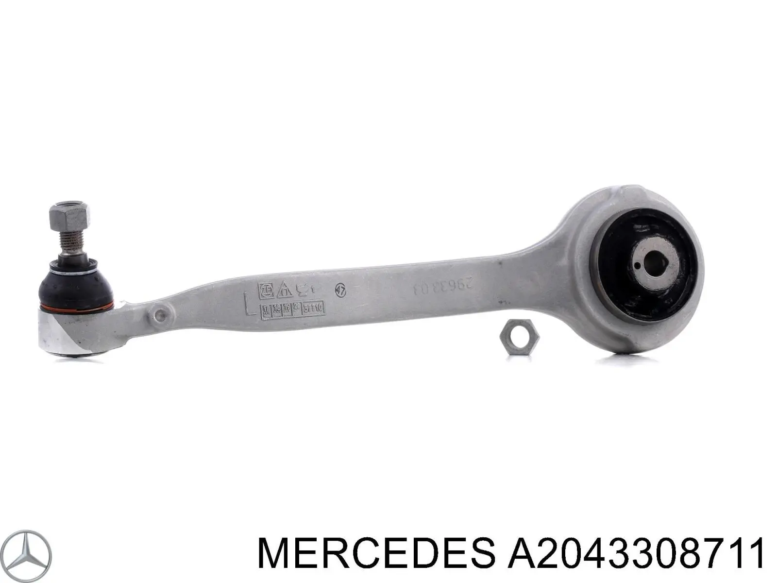 A2043308711 Mercedes Braço oscilante superior esquerdo de suspensão dianteira