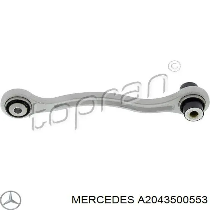 Braço oscilante transversal esquerdo de suspensão traseira Mercedes A2043500553 preço, a partir de 45,97 USD