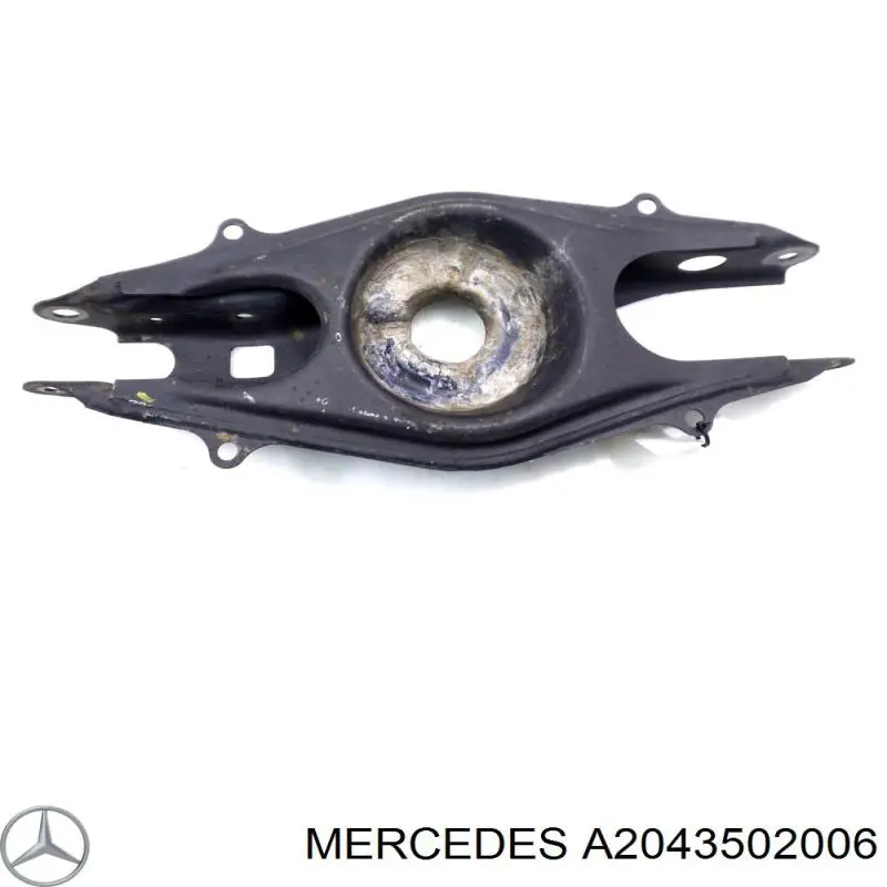 A2043502006 Mercedes Braço oscilante inferior esquerdo de suspensão traseira/direita