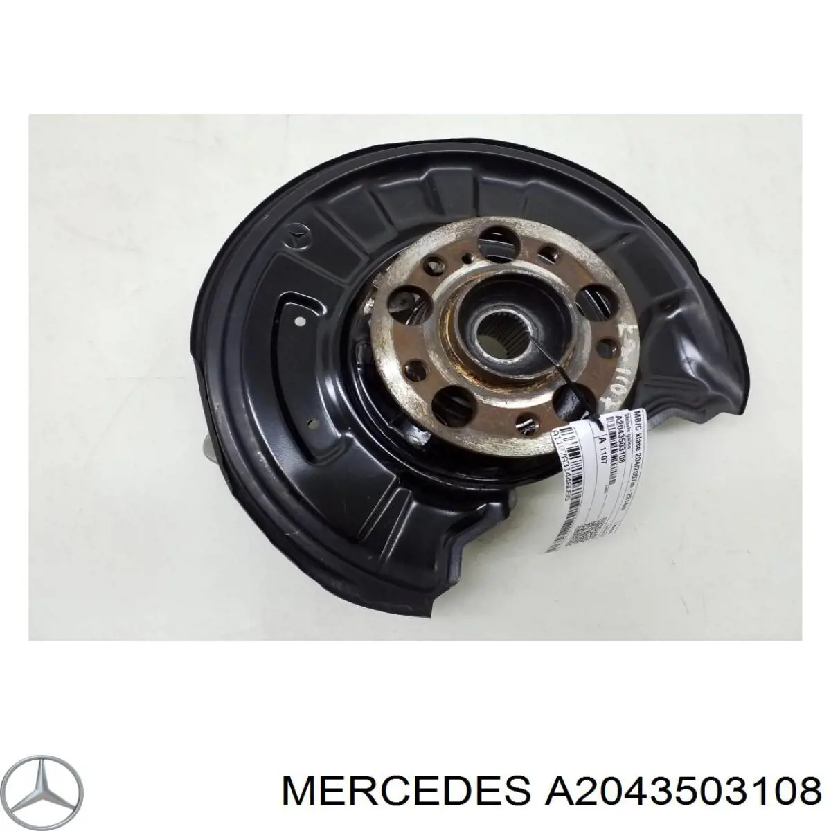 A2043503108 Mercedes Pino moente (extremidade do eixo) traseiro esquerdo