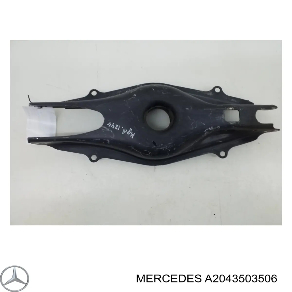 A2043503506 Mercedes Braço oscilante inferior esquerdo de suspensão traseira/direita