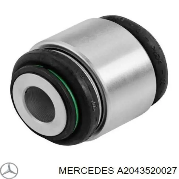 A2043520027 Mercedes Bloco silencioso do pino de apoio traseiro