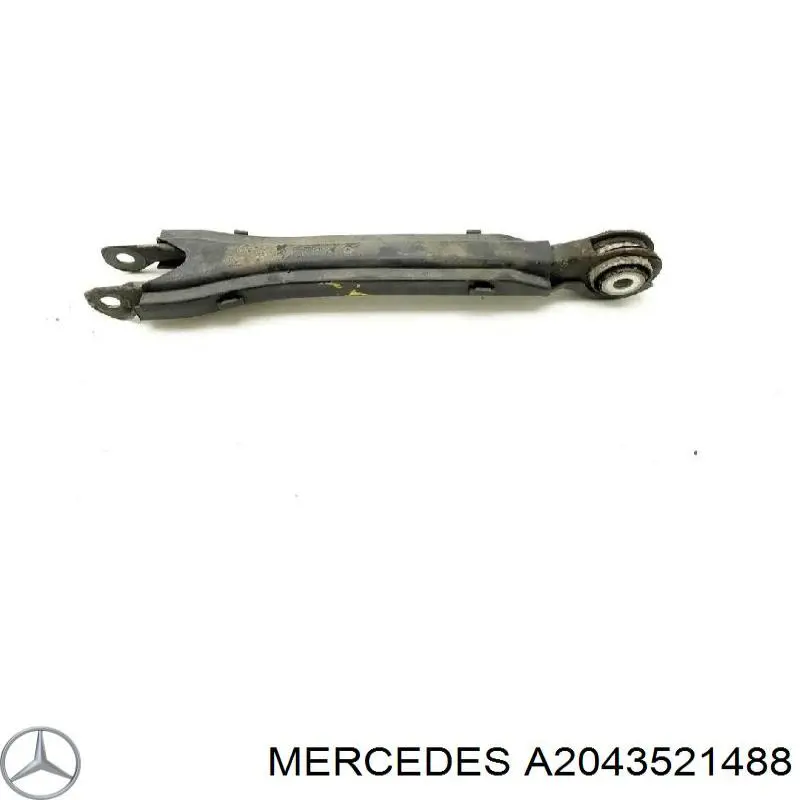 A2043521488 Mercedes Proteção do braço inferior traseiro