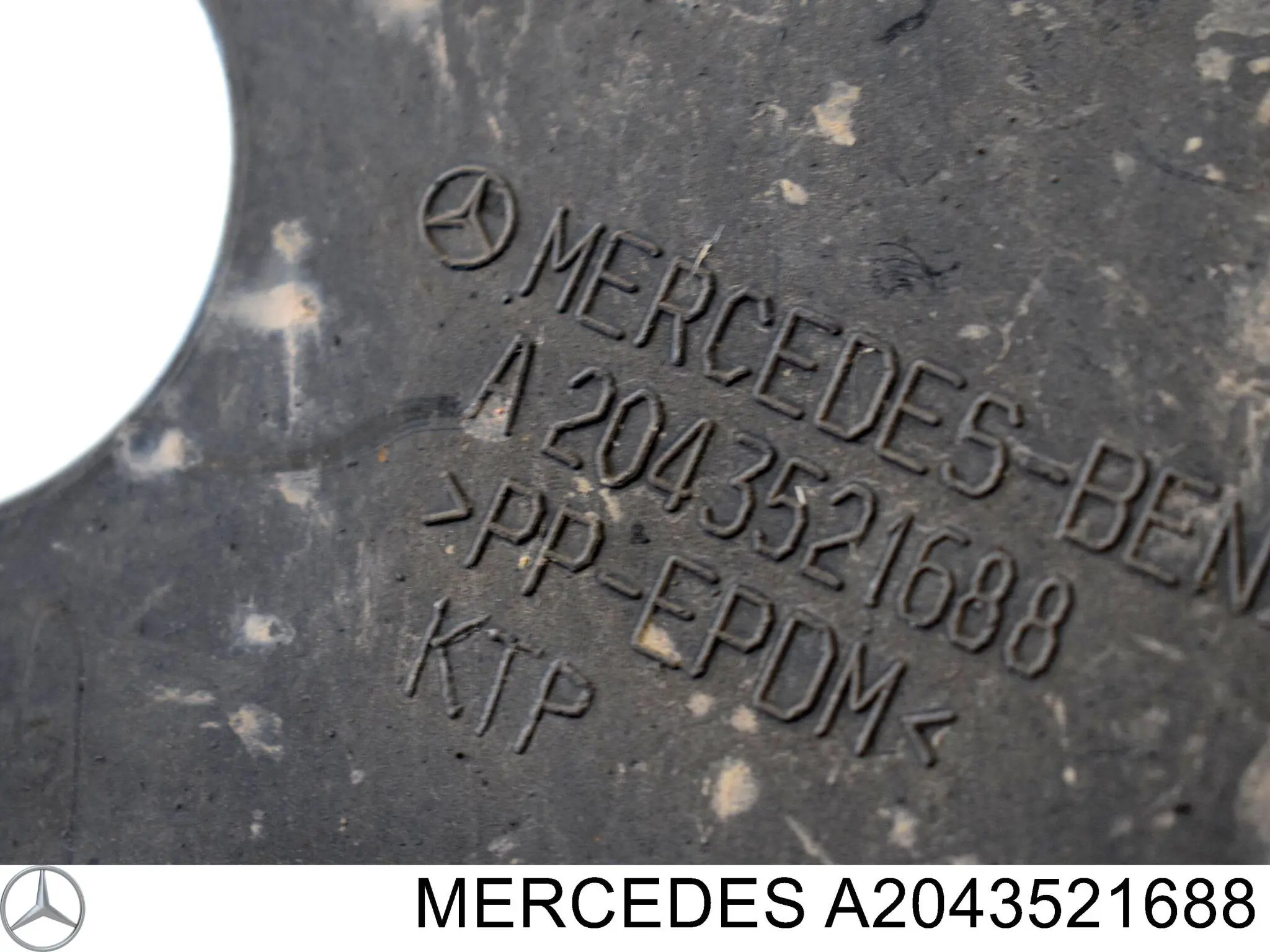 Compre A2043521688 Mercedes Proteção do braço inferior traseiro
