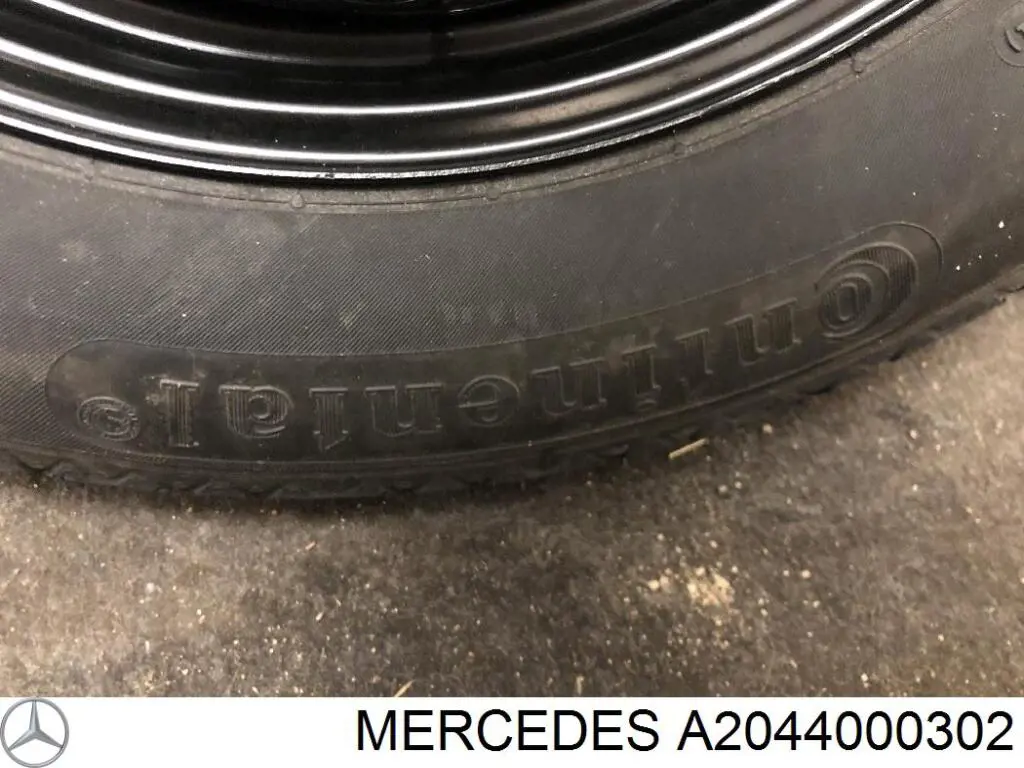 A2044000302 Mercedes Roda de emergência