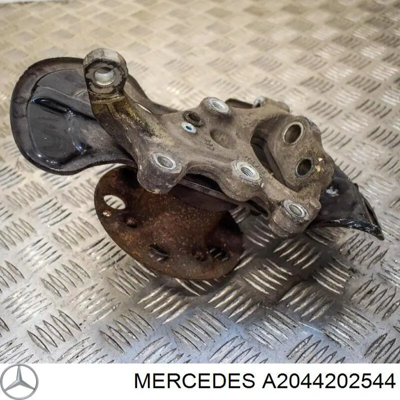 A2044202544 Mercedes Proteção do freio de disco dianteiro esquerdo