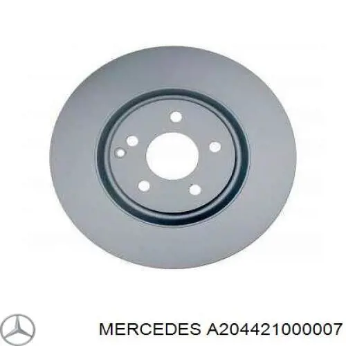 A204421000007 Mercedes Disco do freio dianteiro