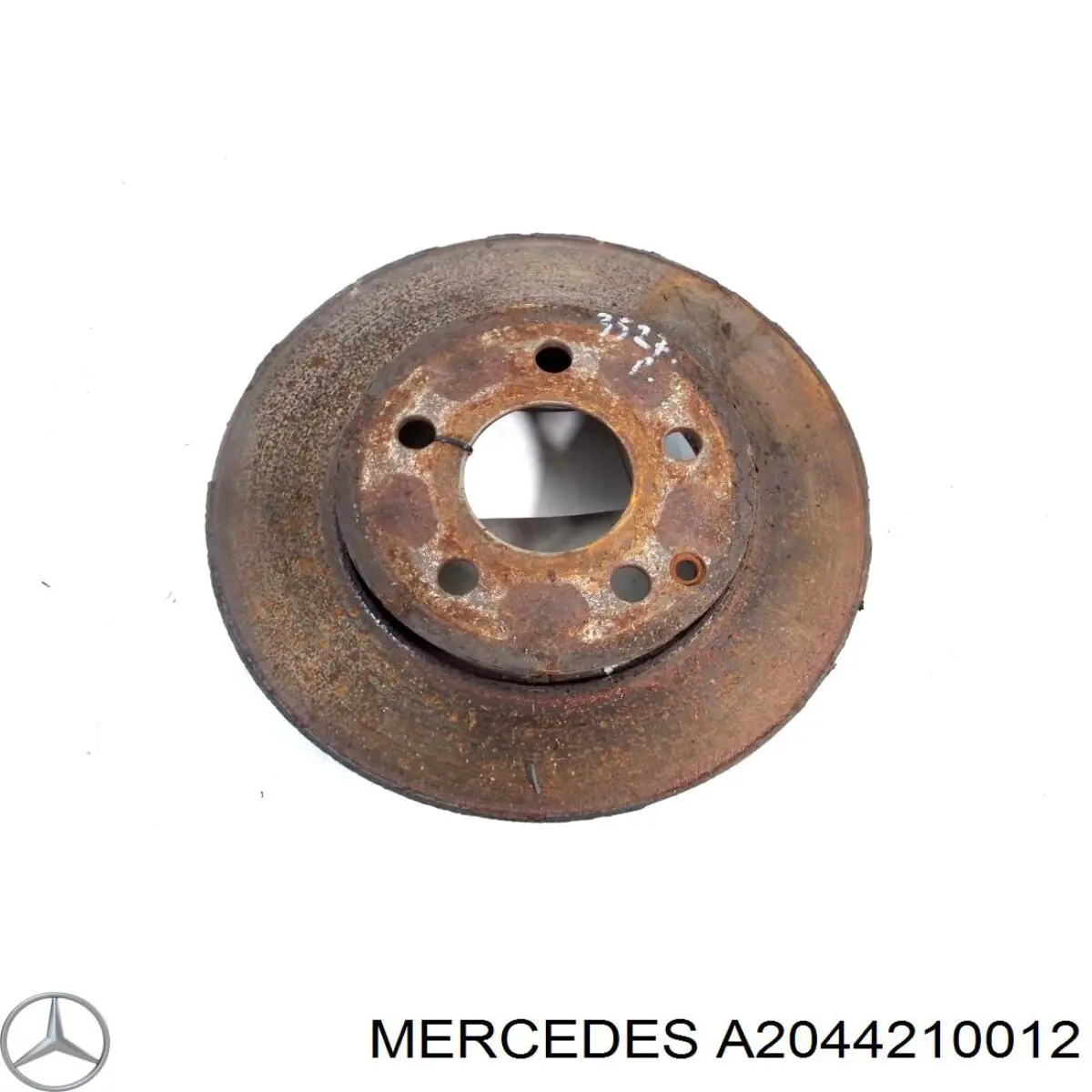 A2044210012 Mercedes Disco do freio dianteiro