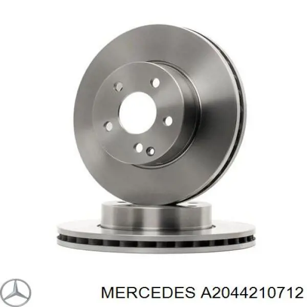 Disco do freio dianteiro Mercedes A2044210712 preço, a partir de 54,48 USD