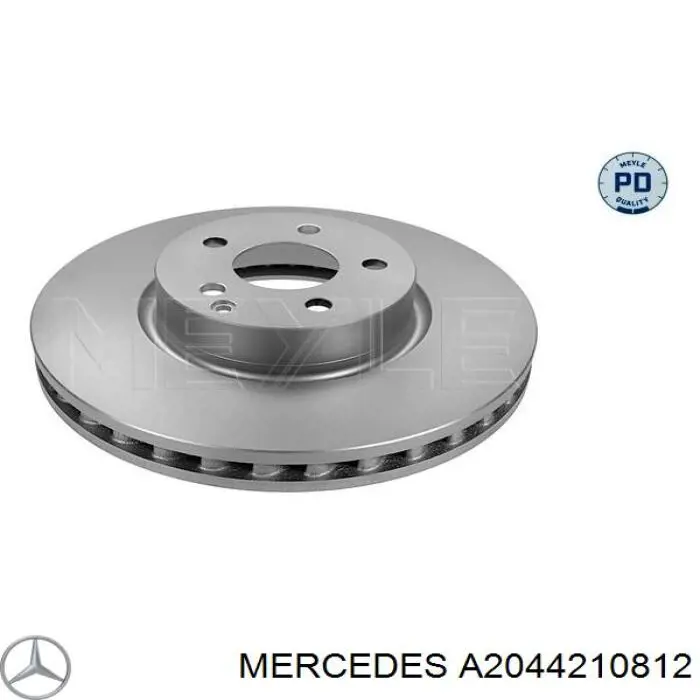 Disco do freio dianteiro Mercedes A2044210812 preço, a partir de 65,55 USD