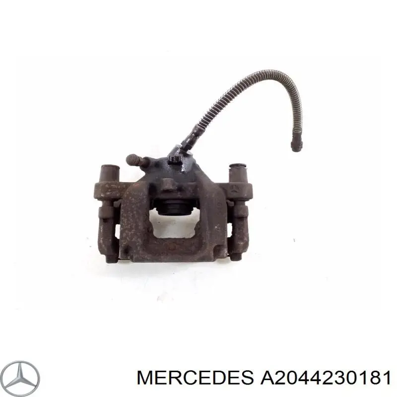 A2044230181 Mercedes Suporte do freio traseiro esquerdo