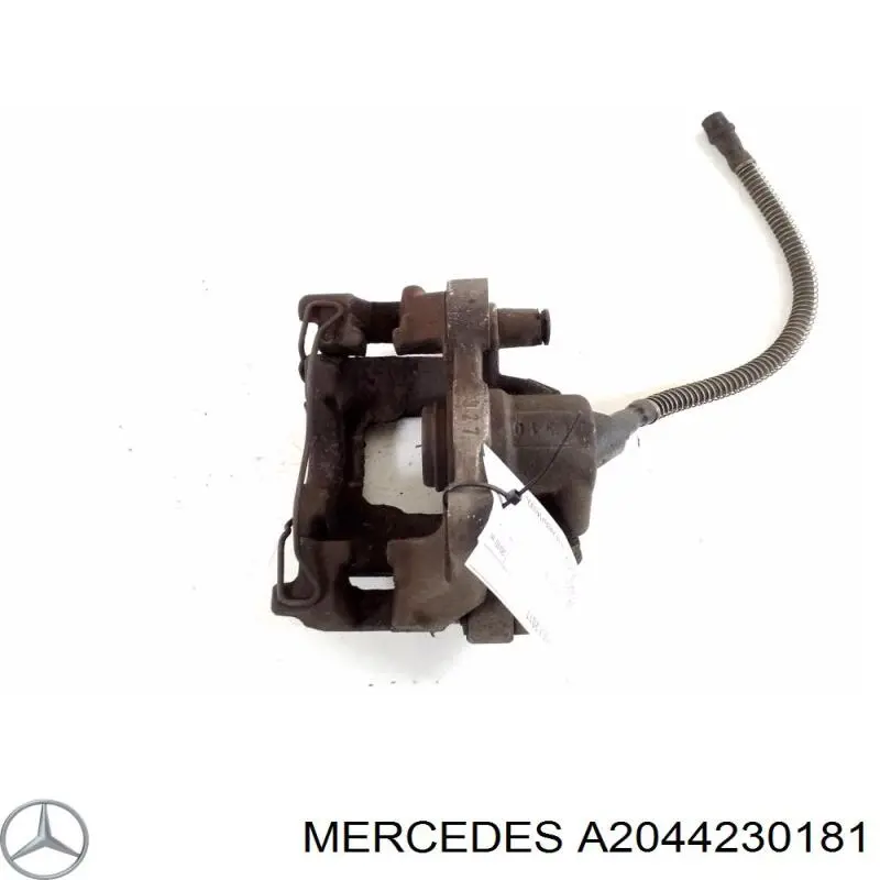 Compre A2044230181 Mercedes Suporte do freio traseiro esquerdo