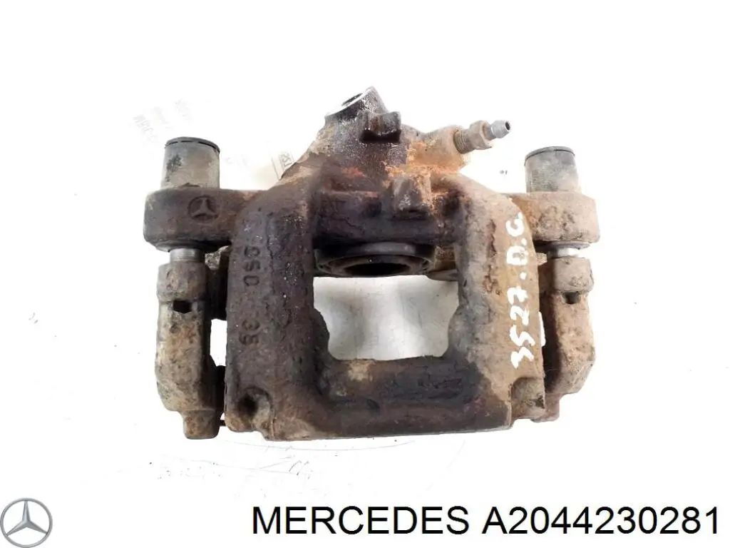 A2044230281 Mercedes Suporte do freio traseiro direito