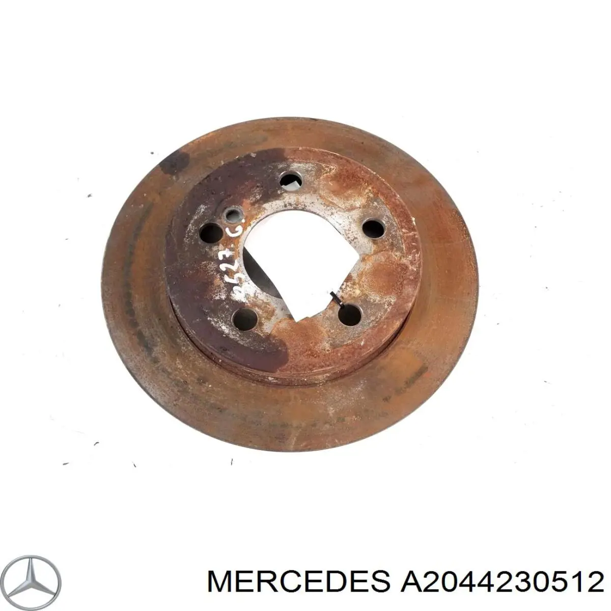 A2044230512 Mercedes Disco do freio traseiro