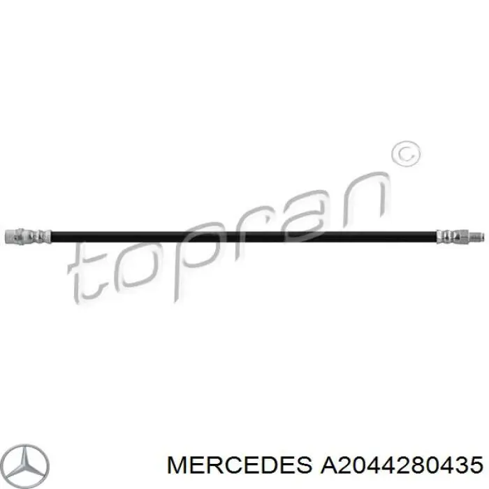 Mangueira do freio dianteira Mercedes A2044280435 preço, a partir de 9,60 USD