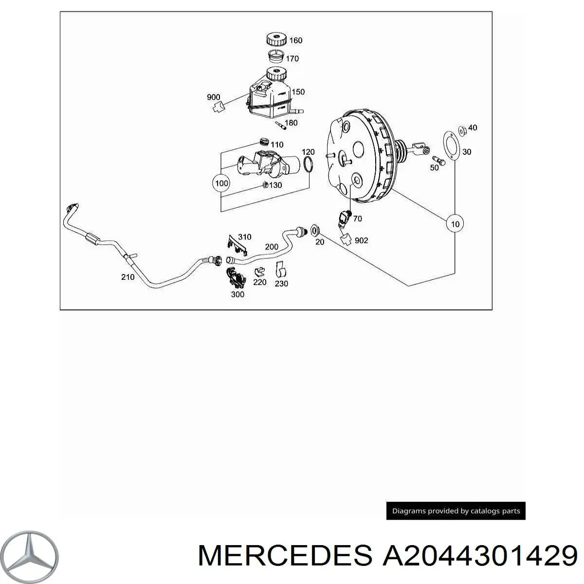 A2044301429 Mercedes 