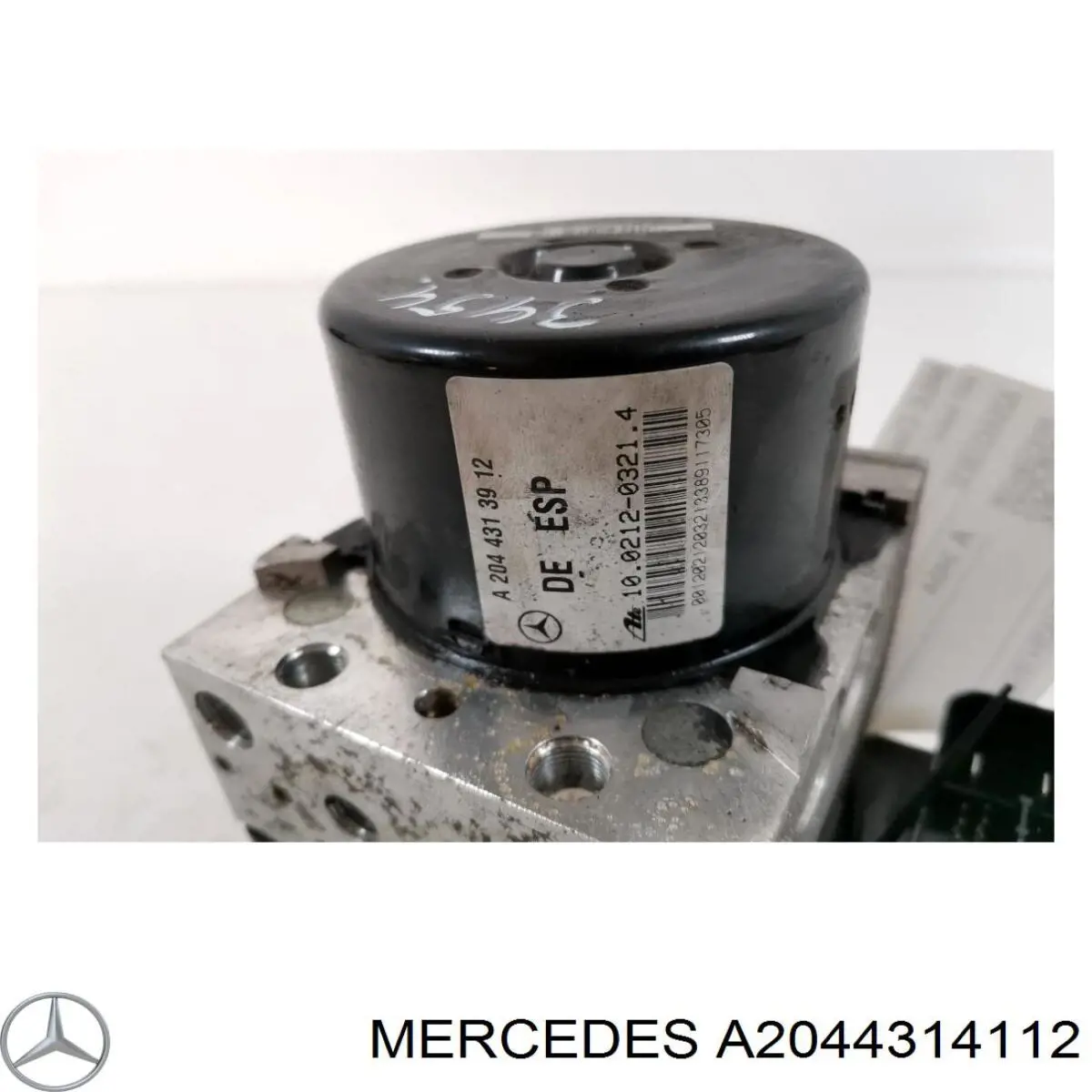 Compre A2044314112 Mercedes Unidade hidráulico de controlo ABS