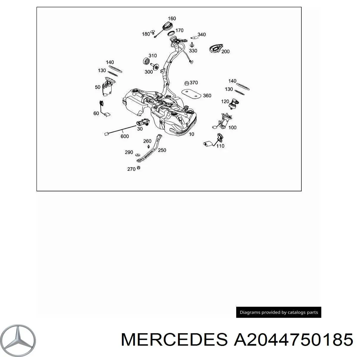 A2044750185 Mercedes 