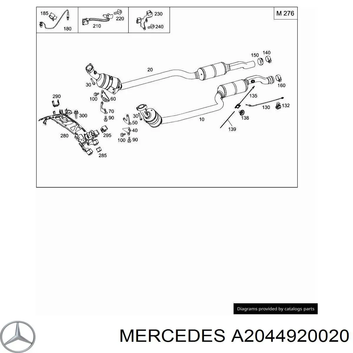 A2044920020 Mercedes 