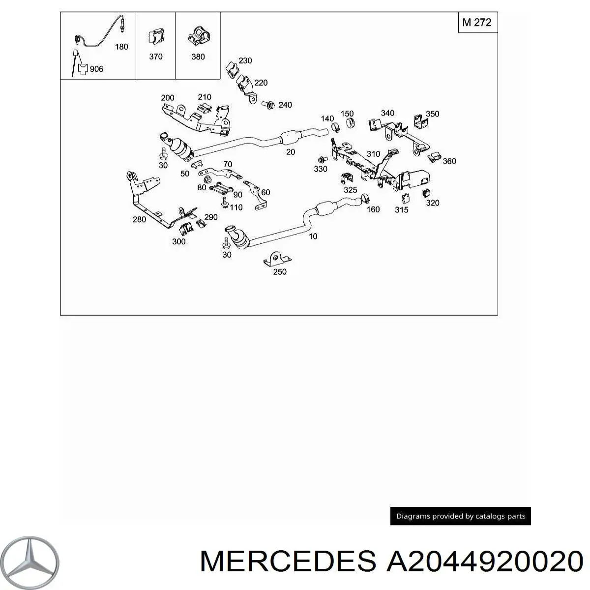  Mercedes A2044920020 preço, a partir de 51,38 USD