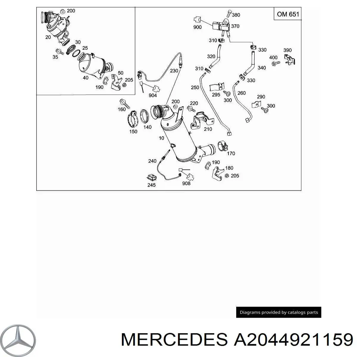  Mercedes A2044921159 preço, a partir de 31,72 USD