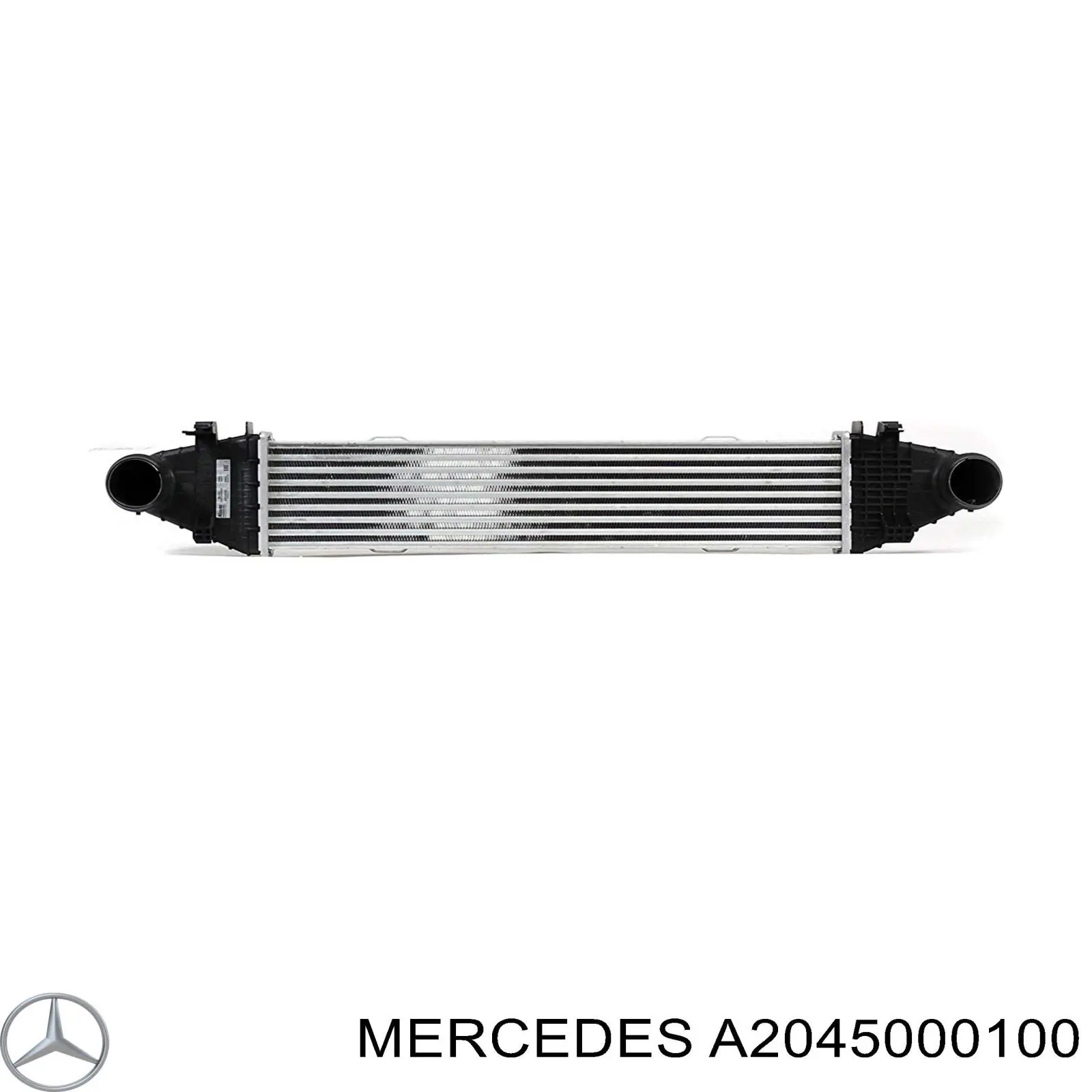 A2045000100 Mercedes Radiador de intercooler