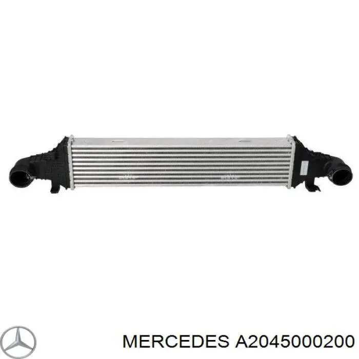 A2045000200 Mercedes Radiador de intercooler