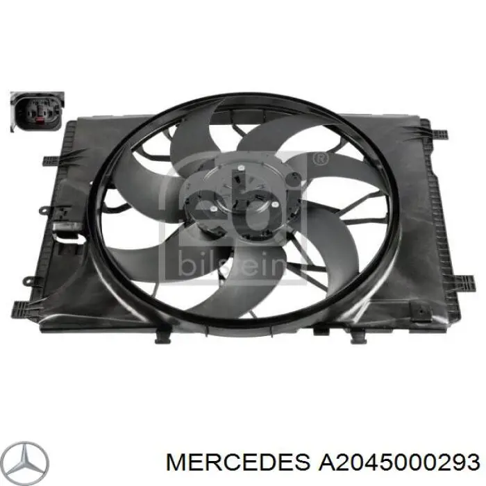 Difusor do radiador de esfriamento, montado com motor e roda de aletas Mercedes A2045000293 preço, a partir de 283,12 USD