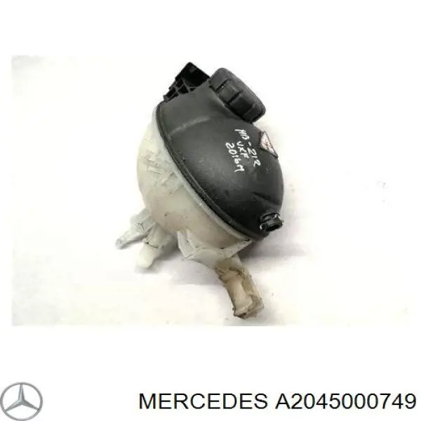 A2045000749 Mercedes Tanque de expansão do sistema de esfriamento