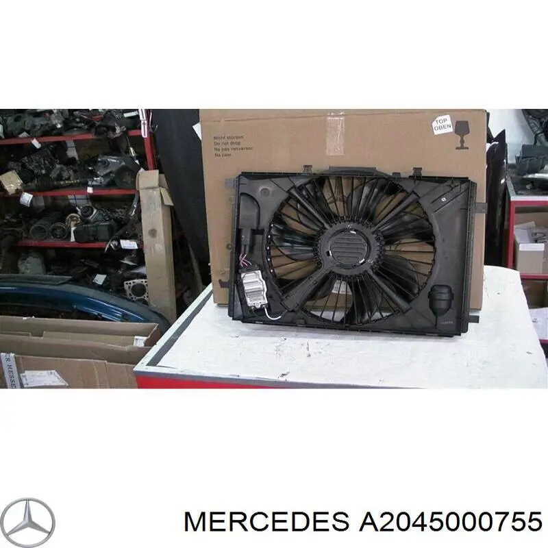 Difusor do radiador de esfriamento, montado com motor e roda de aletas Mercedes A2045000755 preço, a partir de 369,37 USD