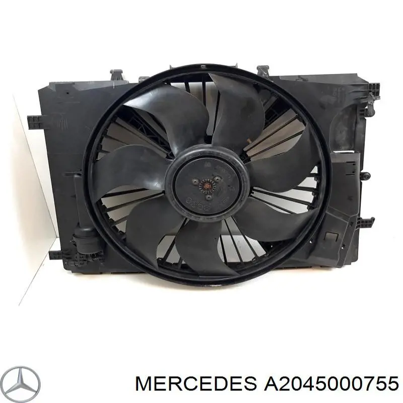 Difusor do radiador de esfriamento, montado com motor e roda de aletas Mercedes A2045000755 preço, a partir de 350,93 USD