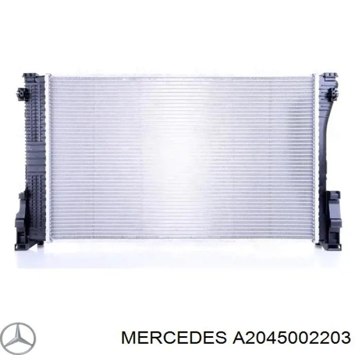 Radiador de esfriamento de motor Mercedes A2045002203 preço, a partir de 142,91 USD