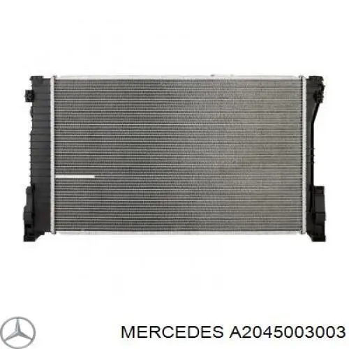 Radiador de esfriamento de motor Mercedes A2045003003 preço, a partir de 238,87 USD