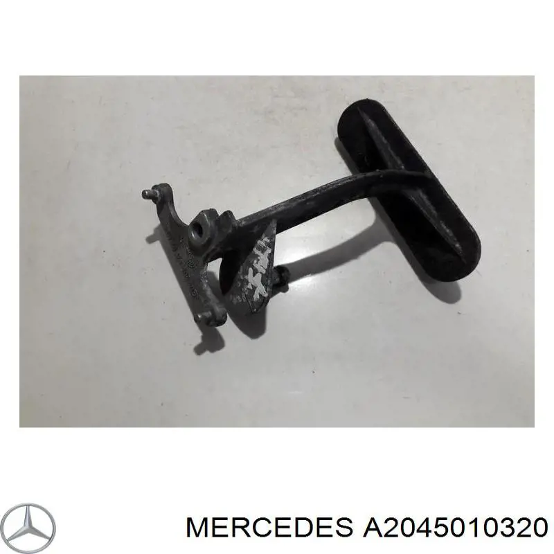 Compre A2045010320 Mercedes Consola de fixação do radiador de aparelho de ar condicionado