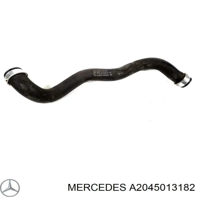 A2045013182 Mercedes Mangueira (cano derivado) do radiador de esfriamento superior