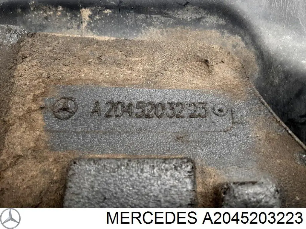 Compre A2045203223 Mercedes Proteção de motor, de panela (da seção de motor)