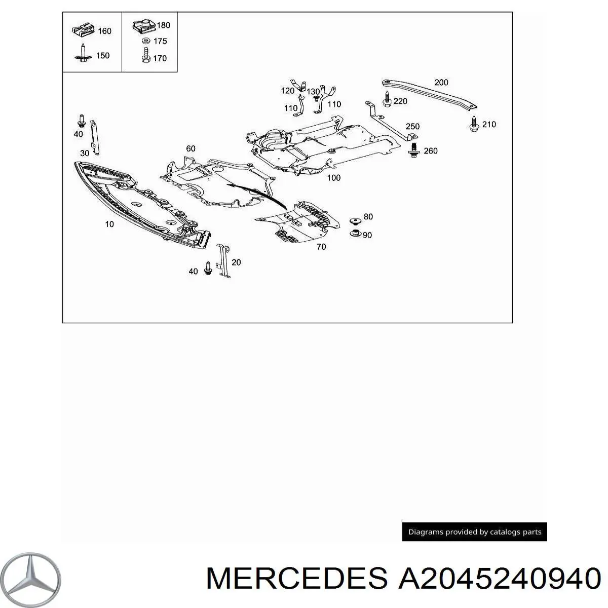 A2045240940 Mercedes 