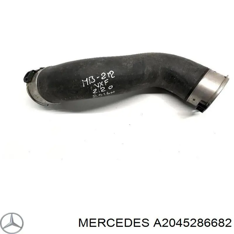 A2045286682 Mercedes Mangueira (cano derivado) de intercooler