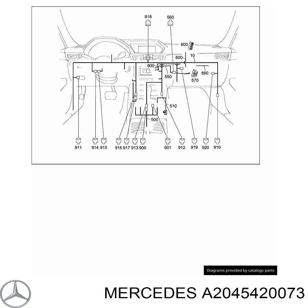 Compre A2045420073 Mercedes 
