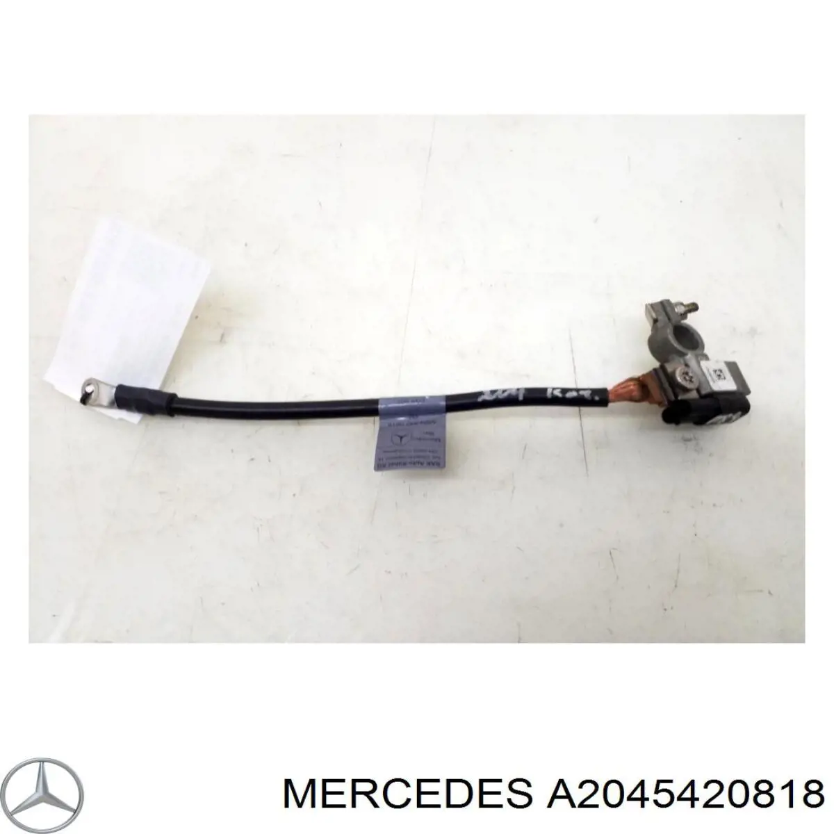 A2045420818 Mercedes Cabo de terra de bateria recarregável (PILHA)