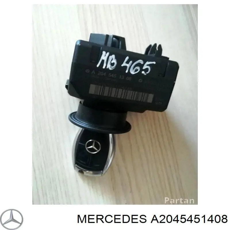 A2075450208 Mercedes Fecho de ignição