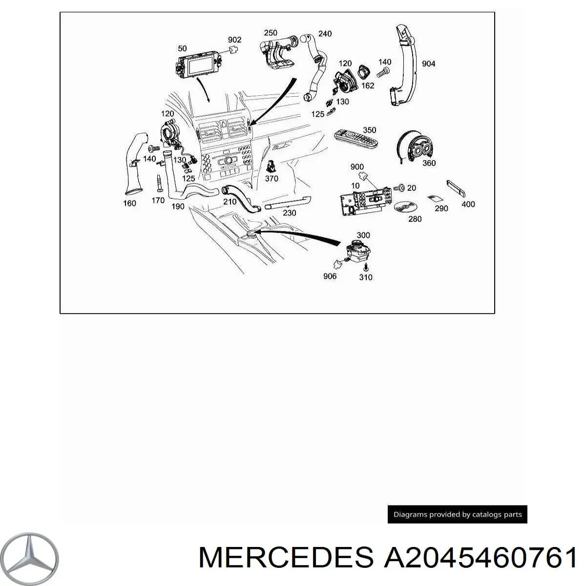  Mercedes A2045460761 preço, a partir de 16,57 USD