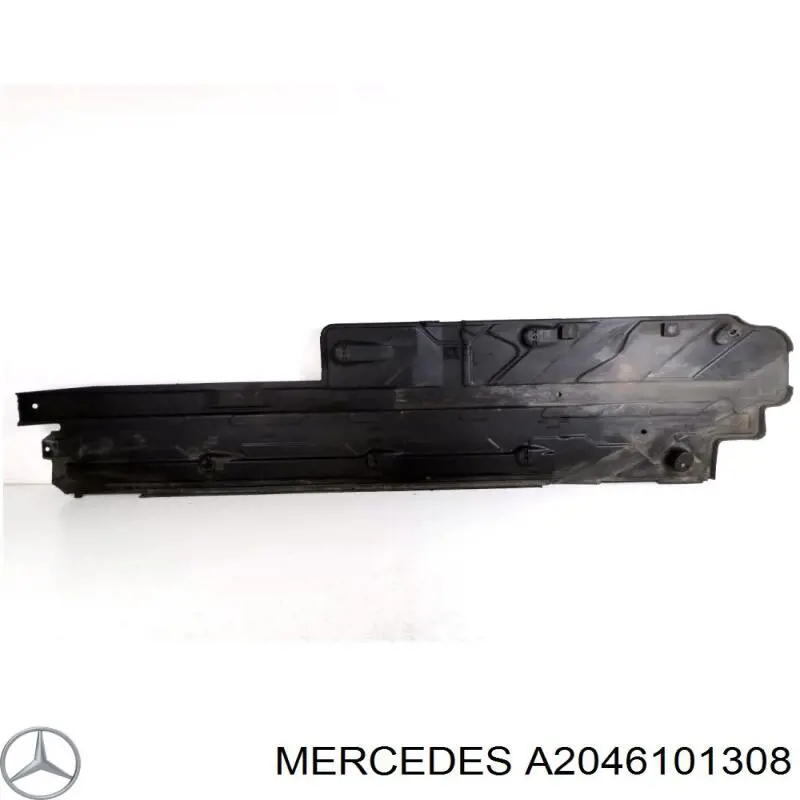 A2046101308 Mercedes Proteção de fundo esquerda