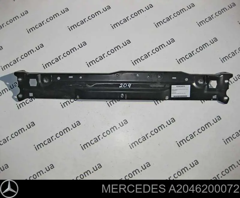 A2046200072 Mercedes Suporte superior do radiador (painel de montagem de fixação das luzes)