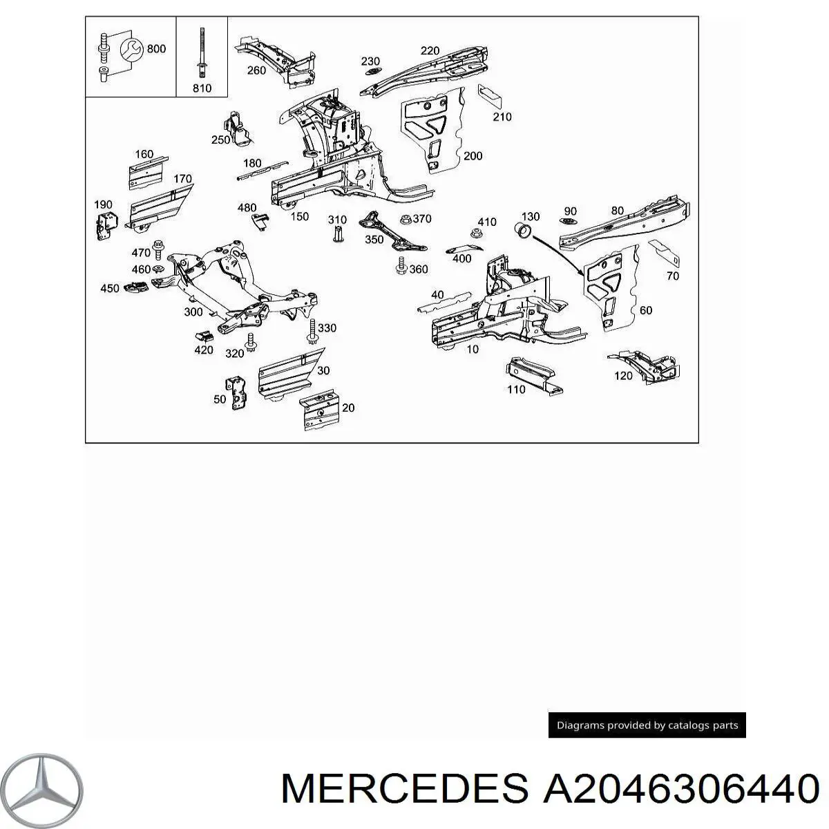  Mercedes A2046306440 preço, a partir de 253,13 USD