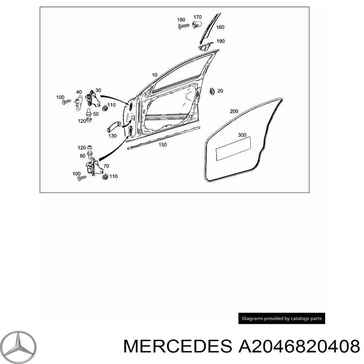  Mercedes A2046820408 preço, a partir de 6,64 USD