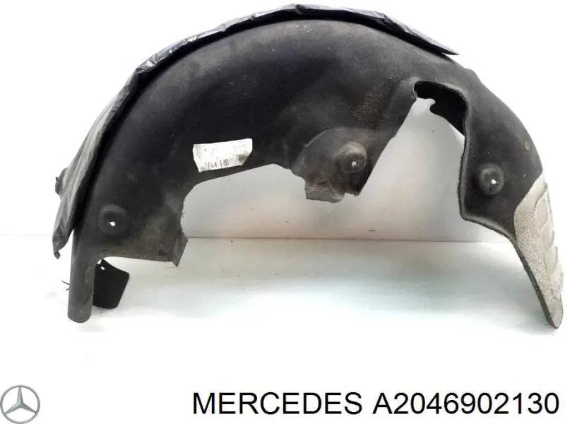 A2046902130 Mercedes Guarda-barras do pára-lama traseiro direito